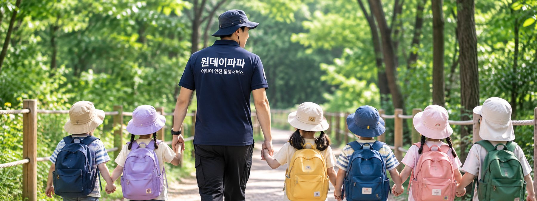 아이들과 함께 걷는 원데이파파 동행 파파